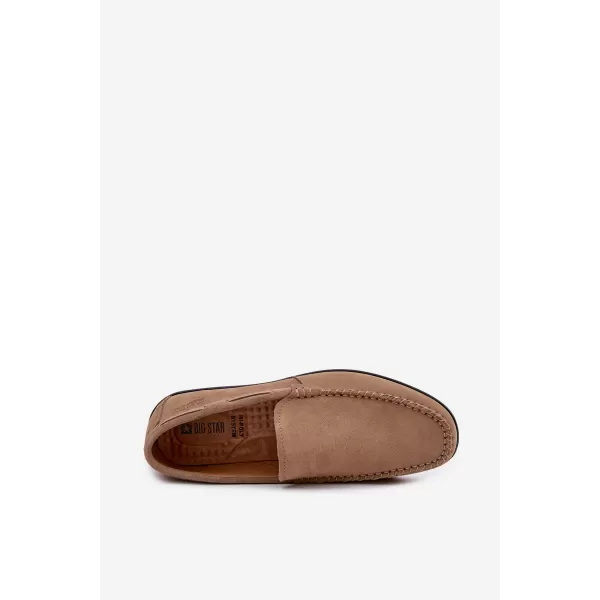  Pánske mokasíny BIG STAR SHOES TT174201 BEIGE 