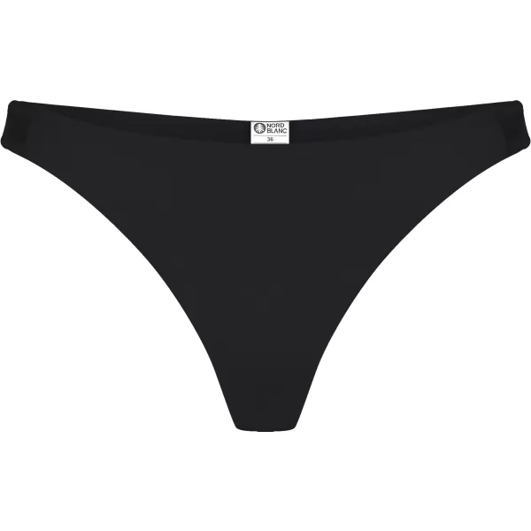  Dámske bikiny - spodný diel NORDBLANC TWINKLE NBSSS8242 ČIERNA 