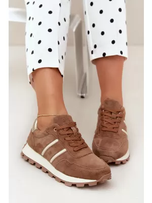 Dámske tenisky D&A LR62-7101 BEIGE