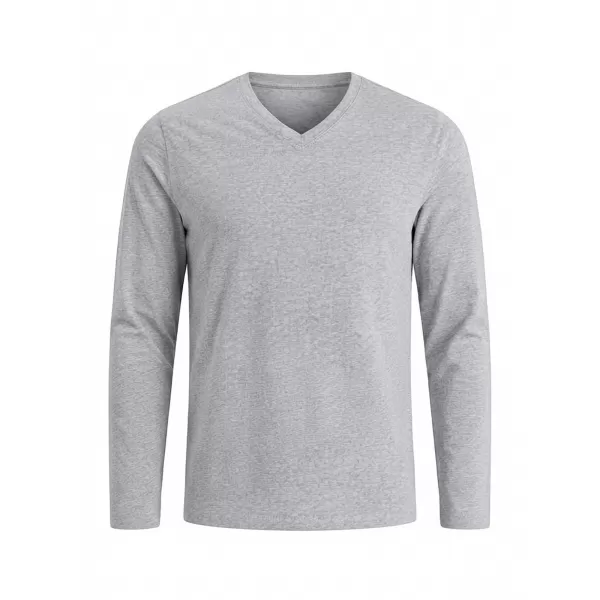  Pánske tričko OMBRE L171 GREY MELANGE 