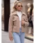 Dámska bunda DSTREET 1 TY6105 KARAMELOVÁ