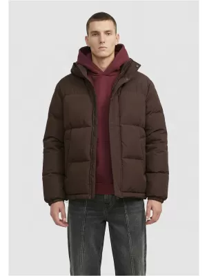 Pánska prešívaná bunda URBAN CLASSICS TB8703-21219 WARM BROWN