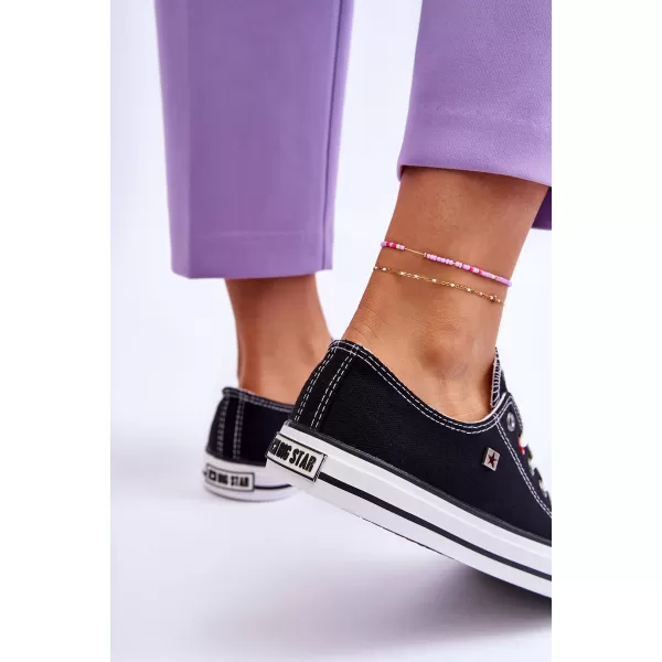 Dámske tenisky BIG STAR SHOES T274023 BLACK 