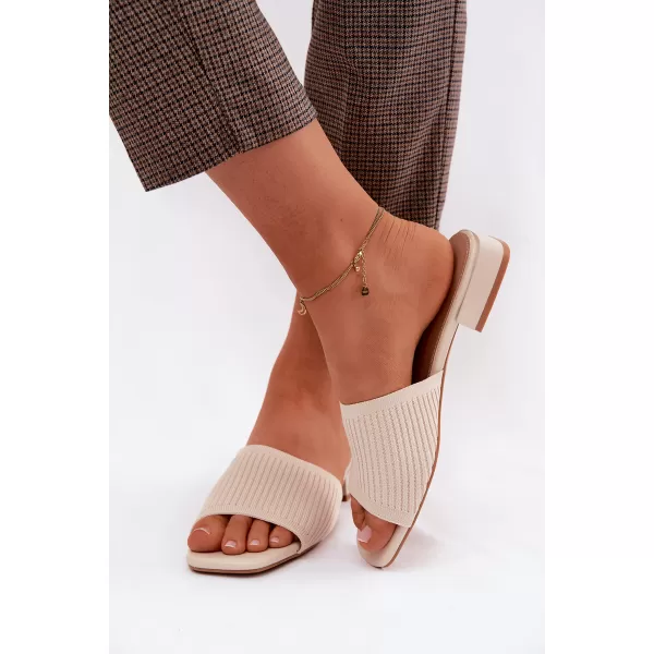  Dámske šľapky BOTO 2266 BEIGE 
