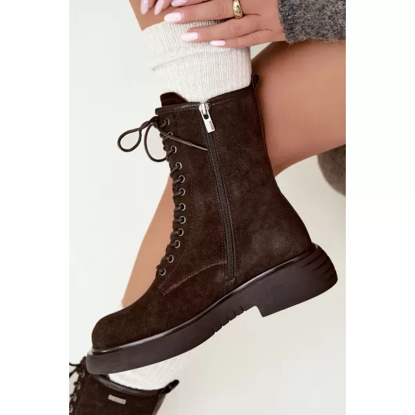  Dámske topánky BIG STAR SHOES UU274612 BROWN/BEIGE 