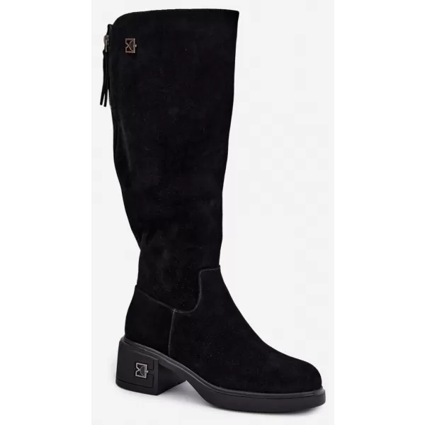  Dámske čižmy VINCEZA 67056 BLACK 