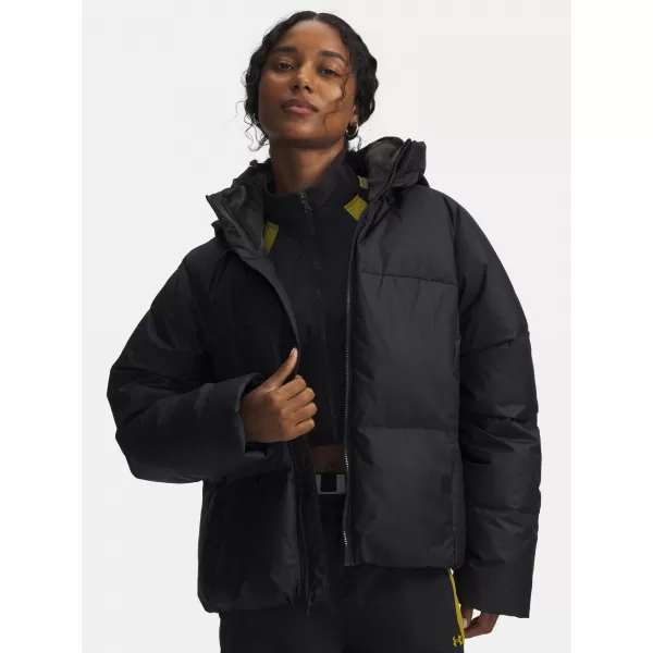  Dámska bunda UNDER ARMOUR LIMITLESS DOWN PUFFER JACKET 6001001-001 ČIERNA 