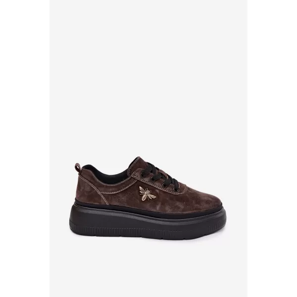  Dámske tenisky VINCEZA 41523 BROWN 