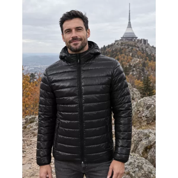  Pánska bunda MALFINI EVEREST 552 ČIERNA 