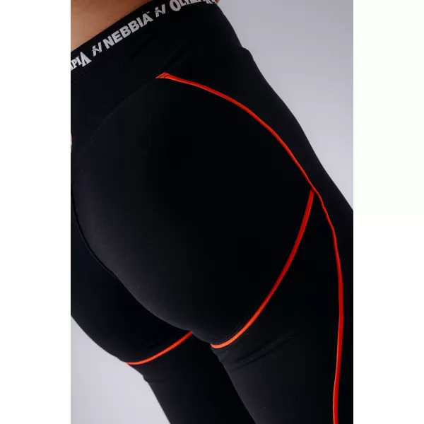  Dámske legíny NEBBIA OLYMPIA HIGH-WAIST 935 BLACK 