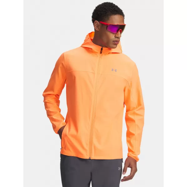  Pánska bunda UNDER ARMOUR UA VELOCITI PRO STORM JACKET 6005897-824 ORANŽOVÁ 