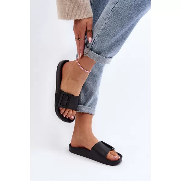  Dámske šľapky BIG STAR SHOES FF274A389 BLACK 