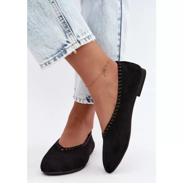  Dámske baleríny BOTO 9897 BLACK 