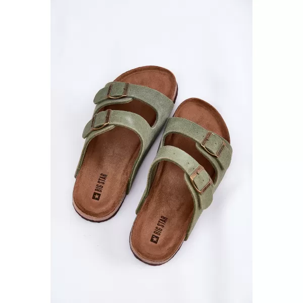  Dámske šľapky BIG STAR SHOES RR274A393 GREEN 
