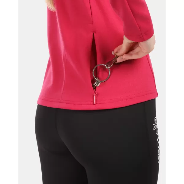  Dámska fleece mikina KILPI MONTALE-W 1L0204KI RUŽOVÁ 