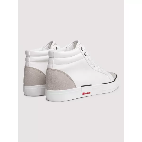  Pánske členkové tenisky OMBRE OM-FOTH-0240 WHITE AND BEIGE 