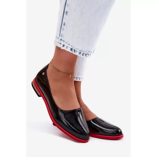  Dámske baleríny MACIEJKA K7463-01/00-1 BLACK 
