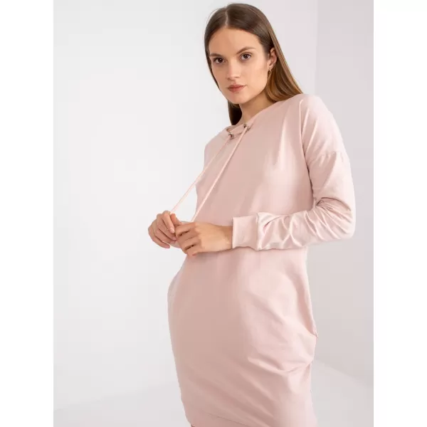 Dámske šaty BASIC FEEL GOOD AP-SK-A-006.73 BRIGHT PINK 