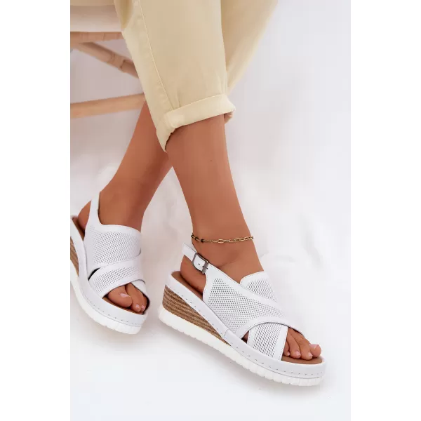  Dámske sandále ARTIKER 58C3145 WHITE 