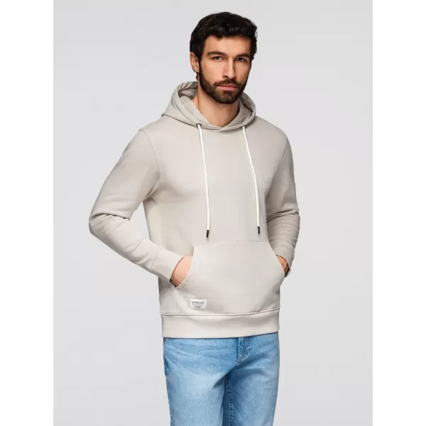  Pánska mikina OMBRE OM-SSBN-0270 LIGHT BEIGE 