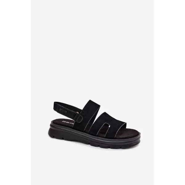 Dámske sandále BIG STAR SHOES TT274484 BLACK 