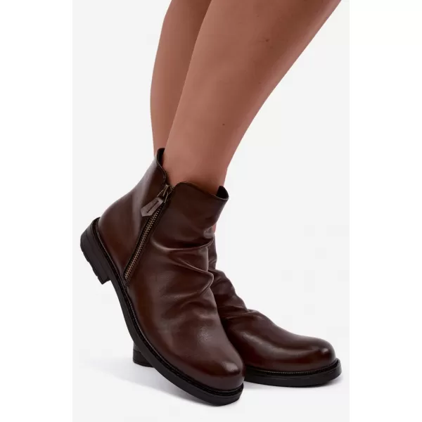  Dámske čižmy VINCEZA 58683 BROWN 