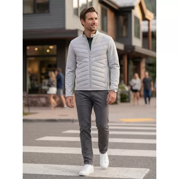 Pánska hybridná bunda MALFINI PREMIUM CROSS 555 SILVER GRAY 