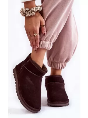 Dámske topánky BOTO W5821 BROWN/COFFEE