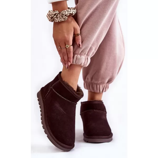 Dámske topánky BOTO W5821 BROWN/COFFEE 