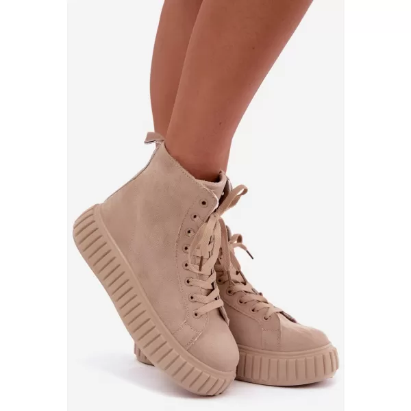  Dámske tenisky BOTO LA372 BEIGE 