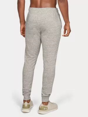Pánske tepláky UNDER ARMOUR SPORTSTYLE TERRY JOGGER 1329289-112 BIELA