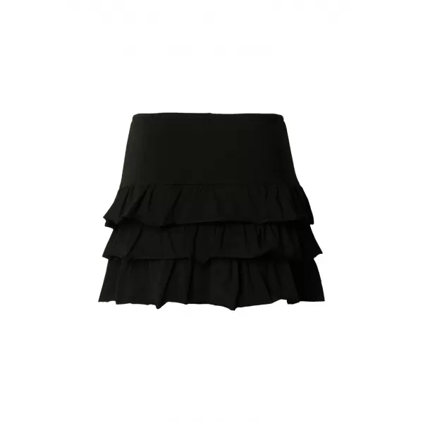  Dámska sukňa URBAN CLASSICS TB7506-00007 BLACK 