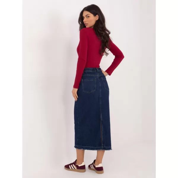  Dámska sukňa SUBLEVEL D80030BI50248D300 NAVY 