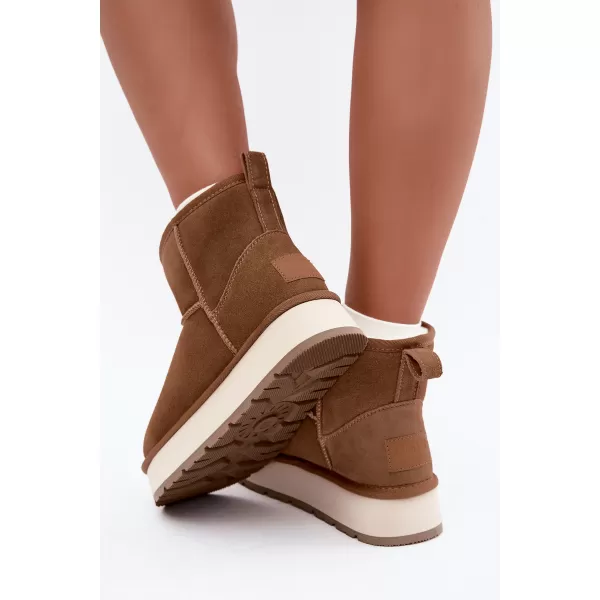  Dámske topánky BIG STAR SHOES UU274692 BROWN/BEIGE 