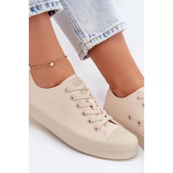  Dámske tenisky BIG STAR SHOES TT274121 BEIGE 