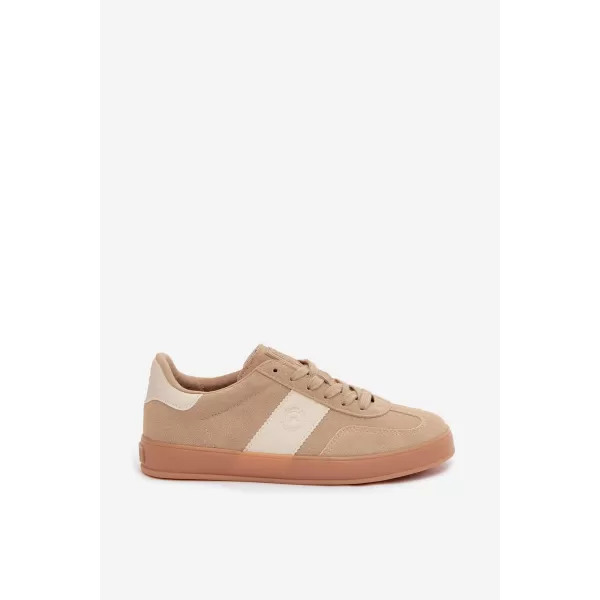  Dámske tenisky BIG STAR SHOES UU274009 BEIGE 
