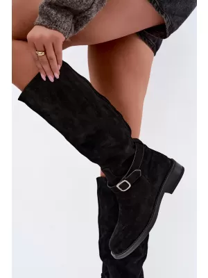 Dámske čižmy VINCEZA 89168 BLACK