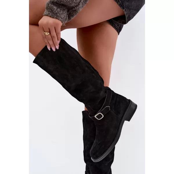  Dámske čižmy VINCEZA 89168 BLACK 