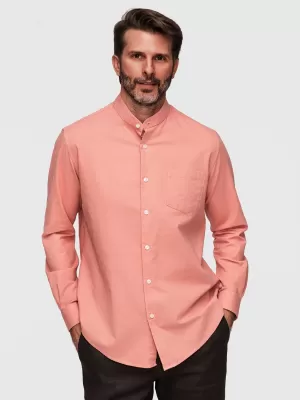 Pánska košeľa OMBRE K704 PEACH