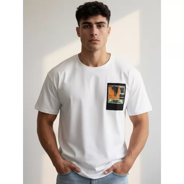  Pánske tričko DSTREET RX5301 BIELA 