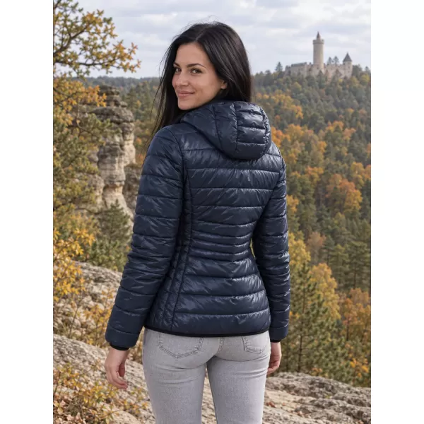  Dámska bunda MALFINI EVEREST 551 NÁMORNÁ MODRÁ 