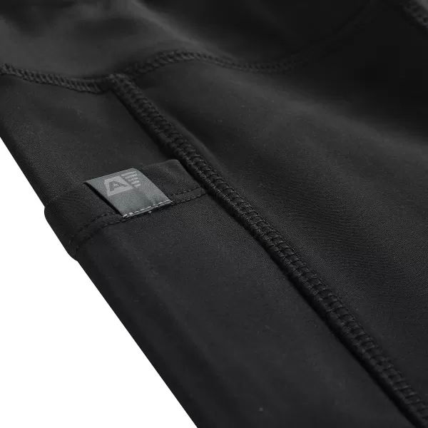  Detské legíny ALPINE PRO GEMSO BLACK 