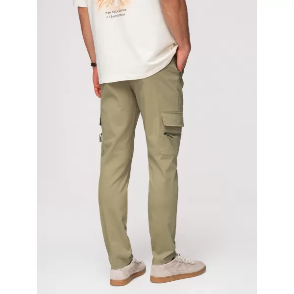  Pánske nohavice OMBRE P1517 OLIVE 