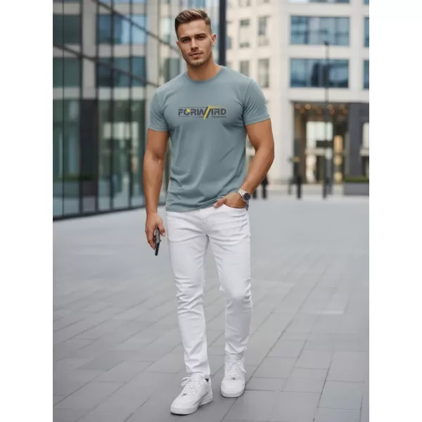  Pánske tričko DSTREET NX0145R-SB MODRÁ 