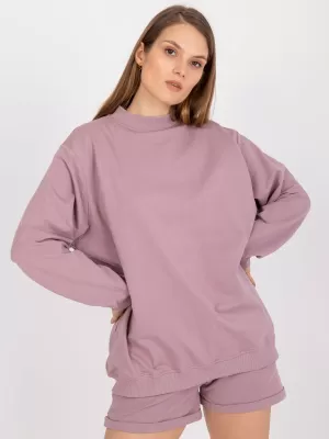 Dámska mikina BASIC FEEL GOOD AP-BL-A-R001 DARK PINK