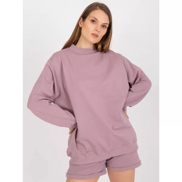  Dámska mikina BASIC FEEL GOOD AP-BL-A-R001 DARK PINK 