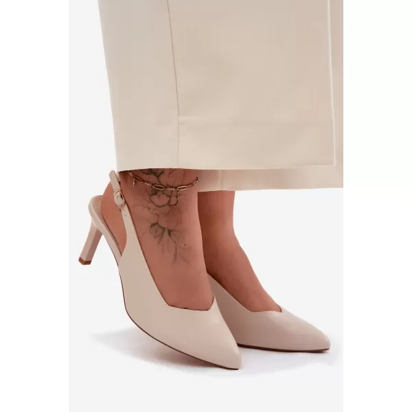  Dámske sandále SERGIO LEONE SK158 BEIGE 