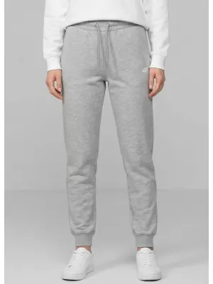 Dámske nohavice 4F WMM00TTROF1659 COLD LIGHT GREY MELANGE
