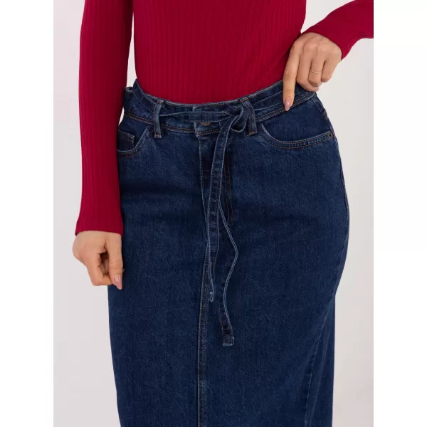  Dámska sukňa SUBLEVEL D80030BI50248D300 NAVY 