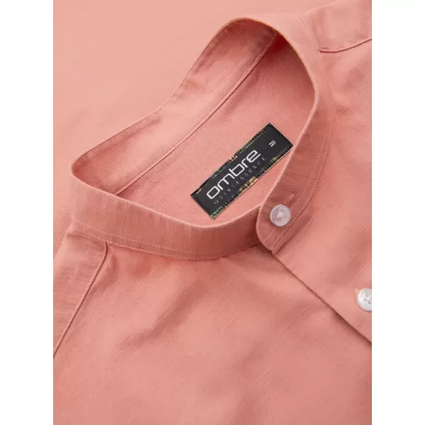  Pánska košeľa OMBRE K704 PEACH 